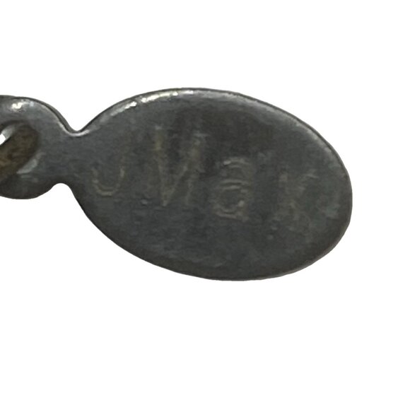 JMAX Handmade Ammonite Fossil & Mother of Pearl Silver Necklace Boho Nature - Picture 12 of 15